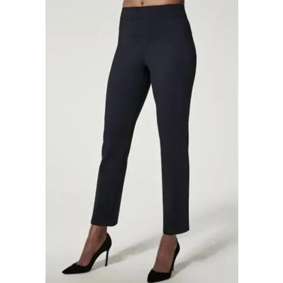 Spanx SPANXsupersmooth PerfectFit Ponte Slim‎ Straight Pant in Navy Size 1X - Picture 1 of 11